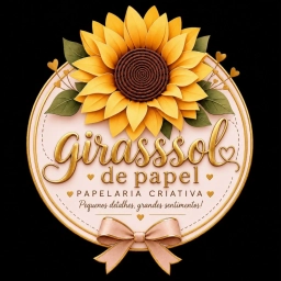 Girassol de Papel
