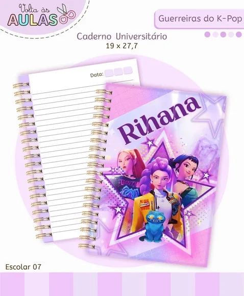 Caderno ou Agenda Personalizada