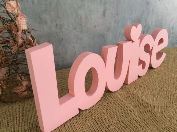Letras Decorativas em MDF Linha CH