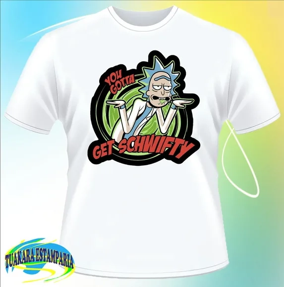 Camiseta Rick And Morty - You Gotta Get Schwifty