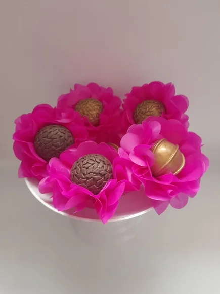 Forminhas para Doces Coração Apaixonado Pink