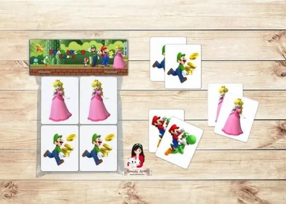 Jogo da Memória Super Mario