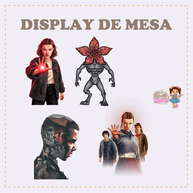 Kit Festa Só Um Bolinho STRANGER THINGS- Decoração de Festa