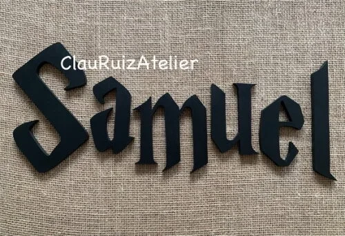 Harry Potter Letras Decorativas de Parede