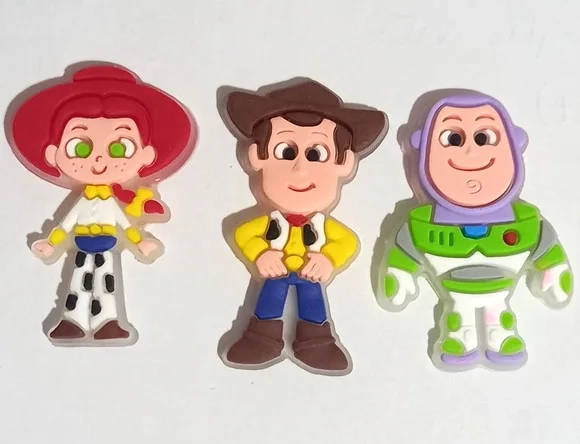 Aplique Toy Story Emborrachado - 6 Unidades