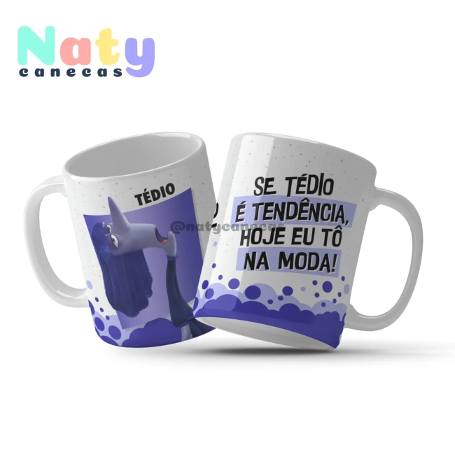 Caneca Personalizadas Divertidamente Emoções.