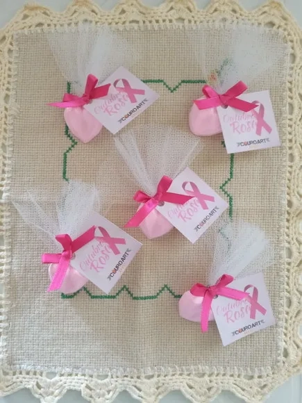 Lembrancinha / Mini Sabonete - Coração Lapidado Diamante