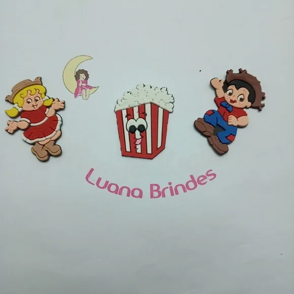 Kit Aplique Festa Junina 4cm 6 Unidades