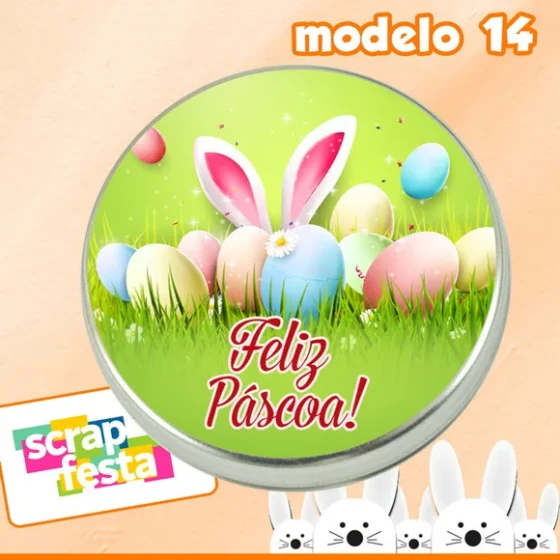 Latinhas Personalizadas Festa Páscoa