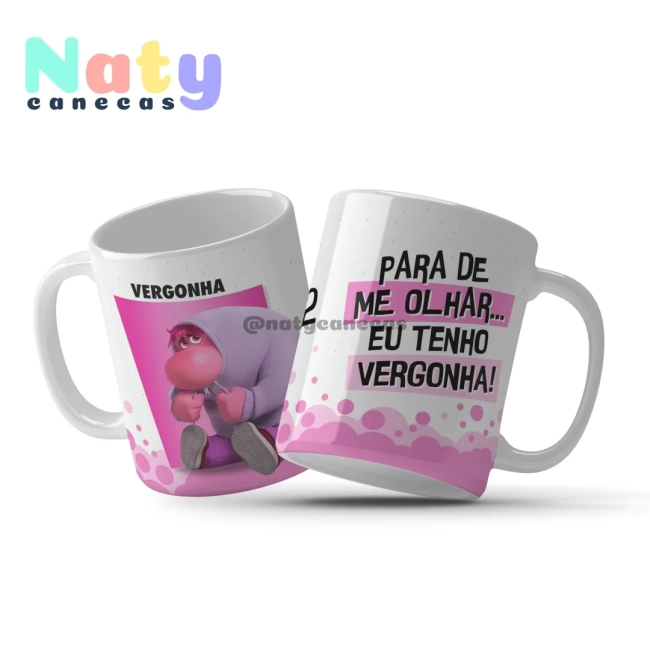 Caneca Personalizadas Divertidamente Emoções.