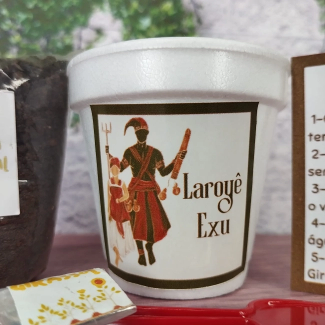 50 Kit Jardinagem Lembrancinhas Exu - Pomba-gira - Trabalhamos com qualquer tema - Informar tema no chat