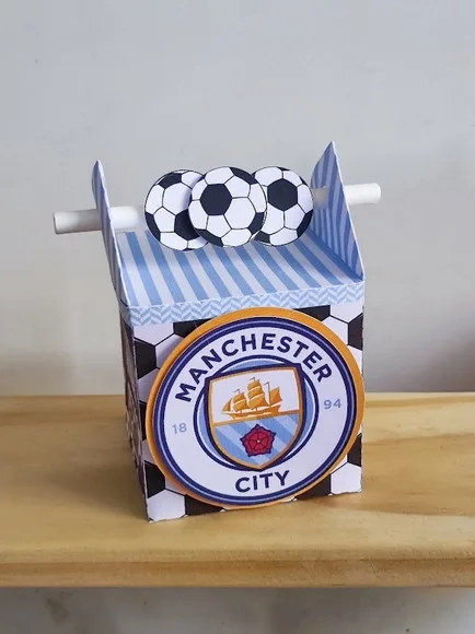 Kit 30 Lembrancinhas Manchester City