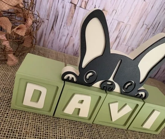 Cachorrinho + Cubos Ts 6x6cm