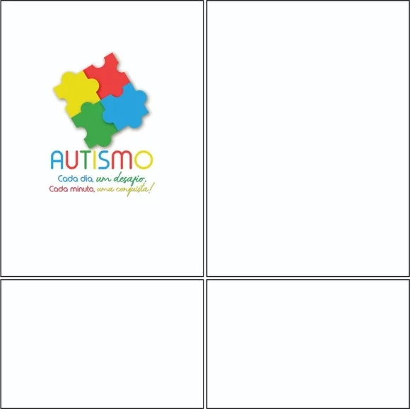 Arte Estampa Camisa Autismo Mod-24