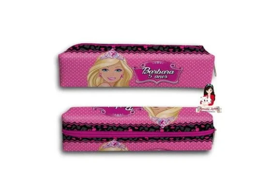 Estojo Personalizado Barbie