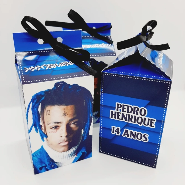 PEGUE E MONTE - Kit Festa TENTACION - Decoração de Festa - Caixinhas Personalizadas