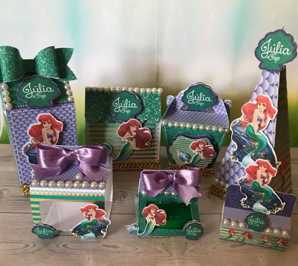 Kit 30 Lembrancinhas Ariel
