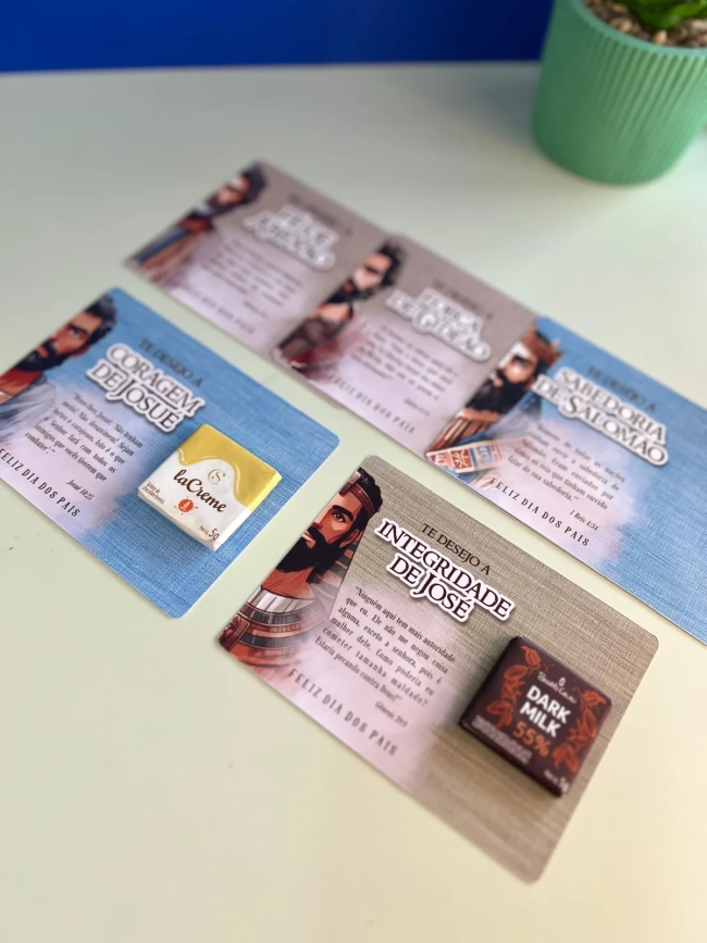 Card dia dos Pais - lembrancinha dia dos Pais