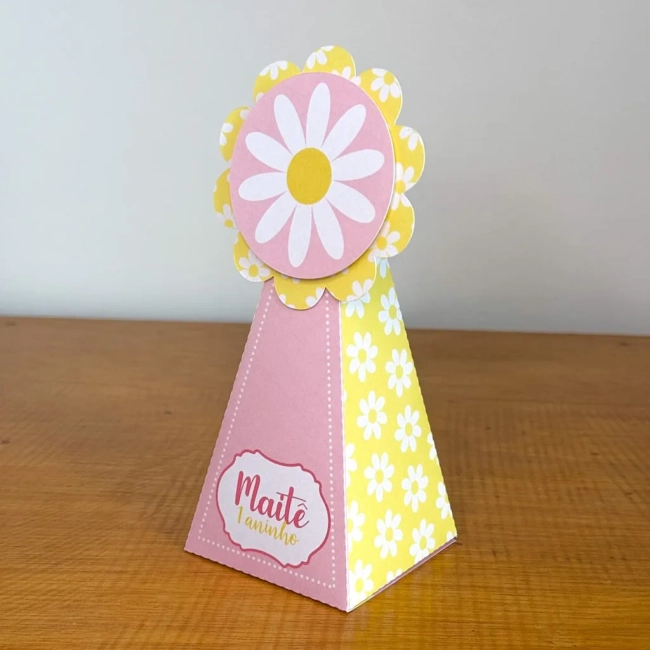 PEGUE E MONTE - Kit Festa MARGARIDAS - Decoração de Festa | Lembrancinhas | Aniversário | Personalizados