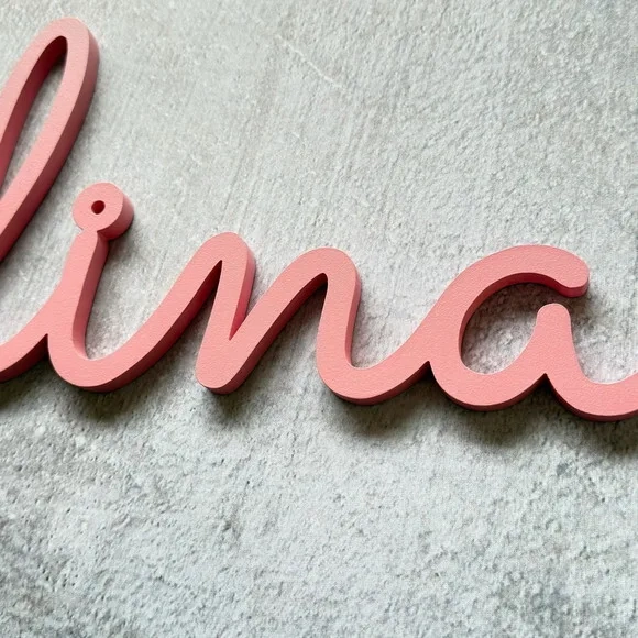 Nome de Parede em mdf - Decoração Bebê e Infantil