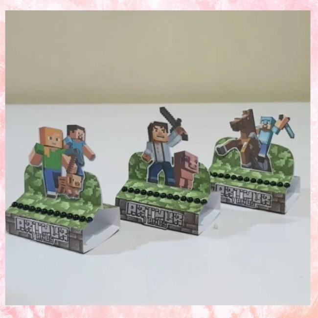 Porta-bis Duplo Minecraft