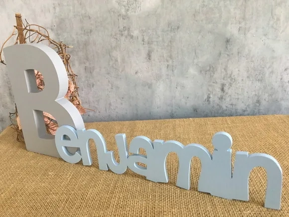 Letras Decorativas em mdf Personalizado 18cm