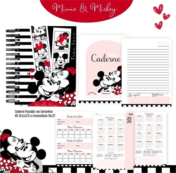 Caderno ou Agenda Personalizada