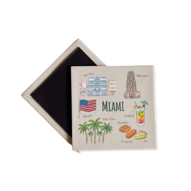 Imã Decorativo Lembrança - Miami