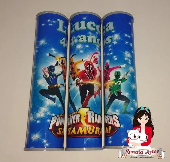 Pega Varetas Personalizado Power Rangers