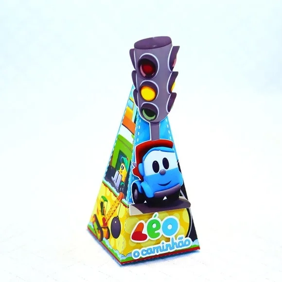 Kit 60 Lembrancinhas Léo Caminhão
