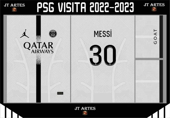 Vetor Camisa Do Psg 2022/2023