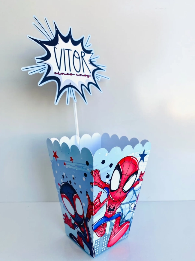 ARQUIVO DE CORTE CENTRO DE MESA SPIDEY 01