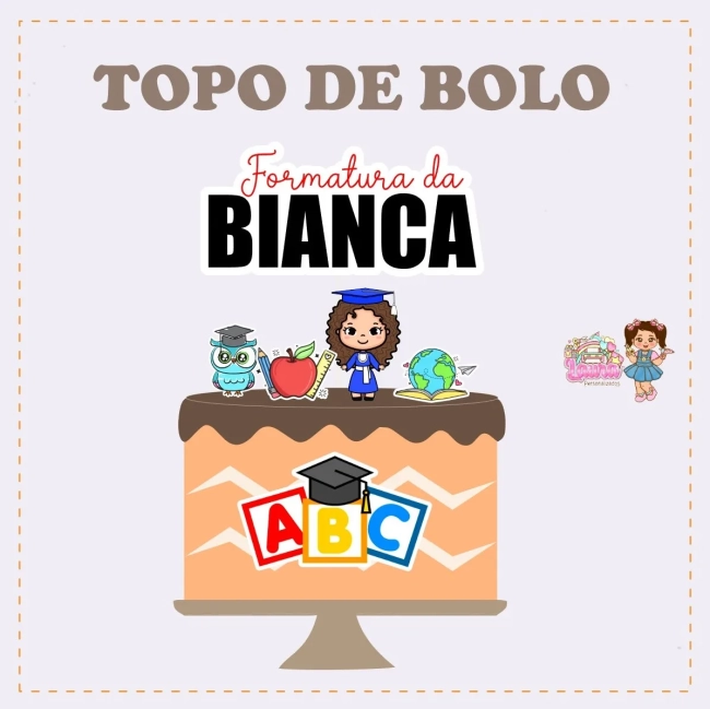 Kit Festa Só Um Bolinho FORMATURA ABC - Decoração de Festa