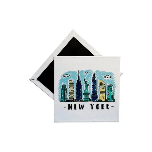 Imãs Decorativos - Nova York