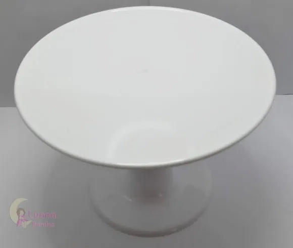 Boleira Cor Branca de Plástico - 22cm - 1 unidade