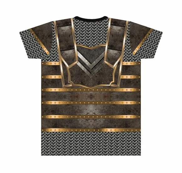 Camiseta Infantil Cavaleiro Medieval