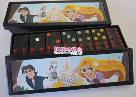 Dominó Rapunzel Enrolados