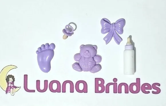 Apliques Chá de Bebe Variados Pacotes com 10 Unidades