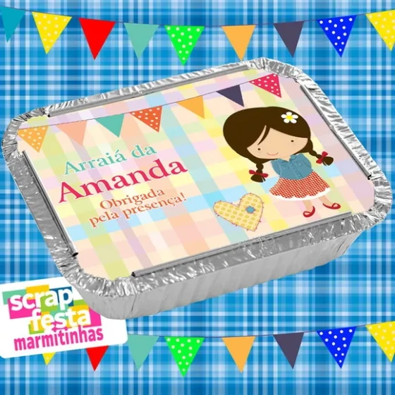 Marmitinha Personalizadas Festa Junina/julina