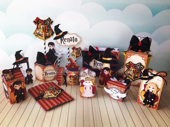 Kit 30 Lembrancinhas Harry Potter