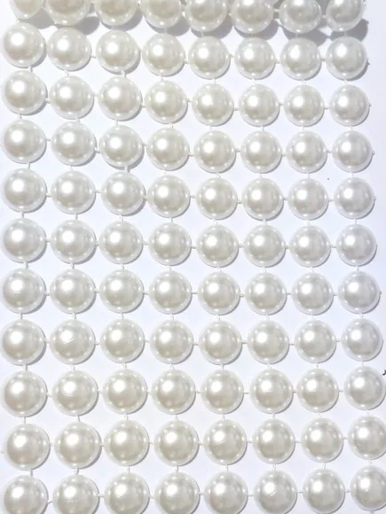 Manta de Meia Pérola de 12mm Perolada Medida 10cmx50cm