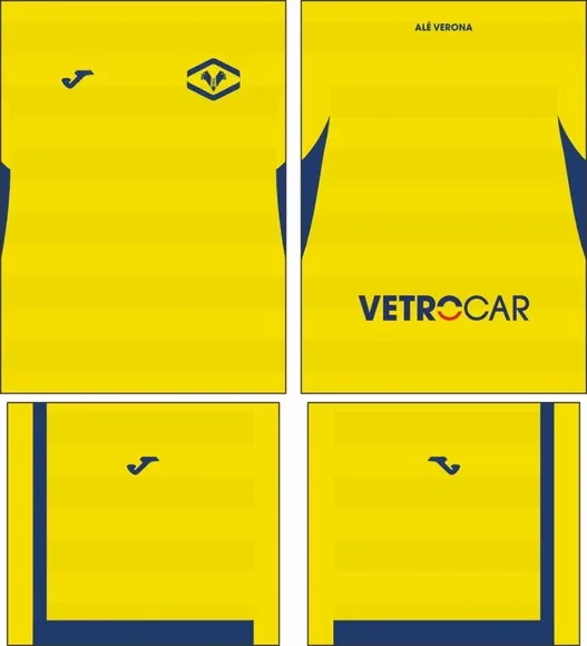 Arte Vetor Camisa Hellas Verona 2025