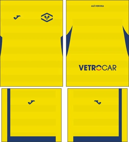 Arte Vetor Camisa Hellas Verona 2025