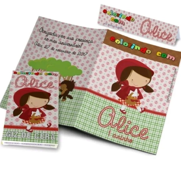 Revista de Colorir com Giz de Cera