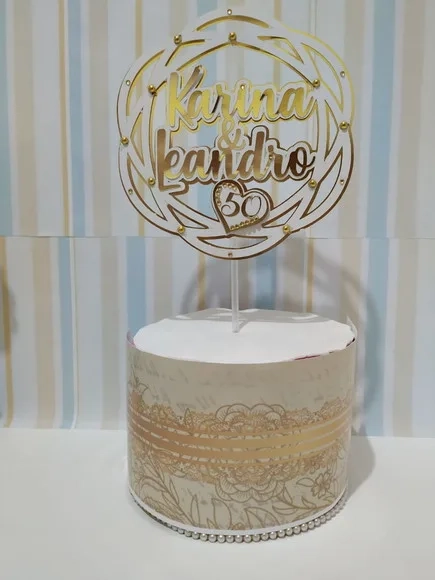 Arquivo De Corte Bodas De Ouro 02
