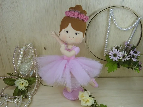 Bailarina em Feltro