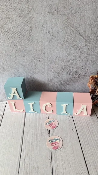 Alice no País das Maravilhas 6x6cm Cubos