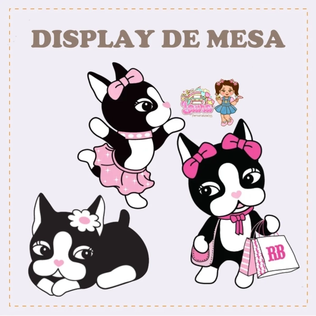 Kit Festa Só Um Bolinho REBECCA BONBON - Decoração de Festa