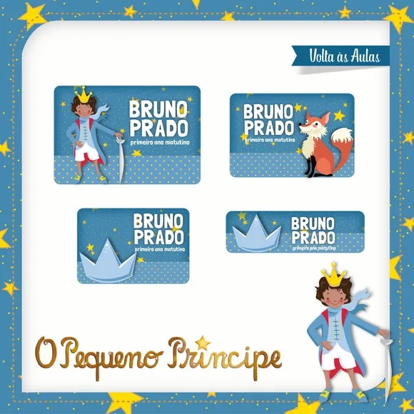 60 Etiquetas o Pequeno Principe