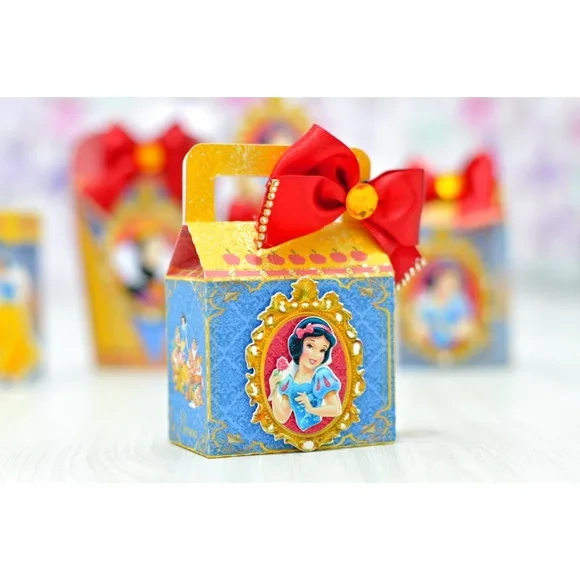 Kit 60 Lembrancinhas Branca de Neve